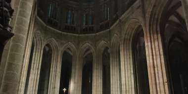 Messe dans l'abbatiale