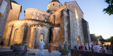 Chevet de l'église de Saint-Robert