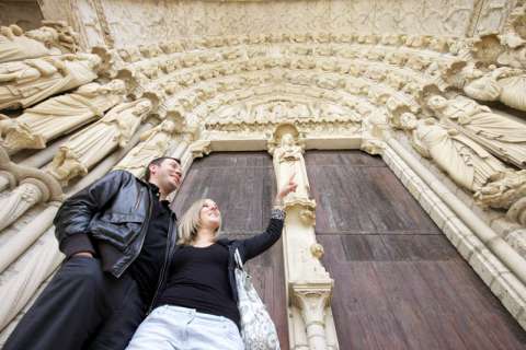 Tympanum of the cathedral
