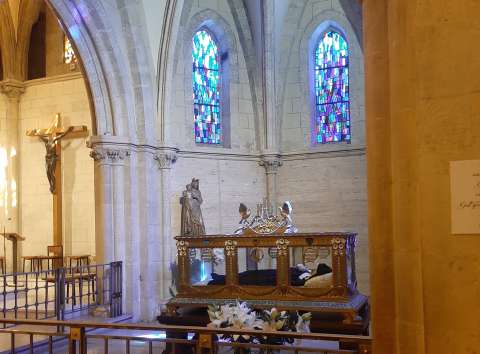 Châsse de sainte Bernadette