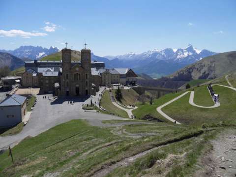 Vue générale du sanctuaire