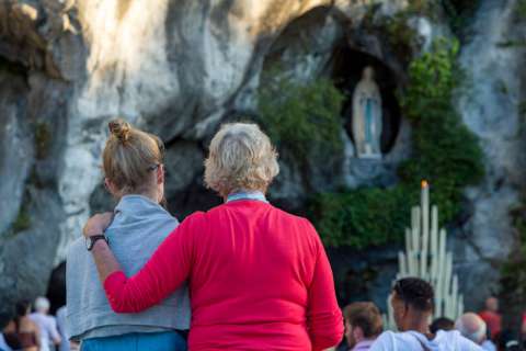 Grotte de Massabielle à Lourdes