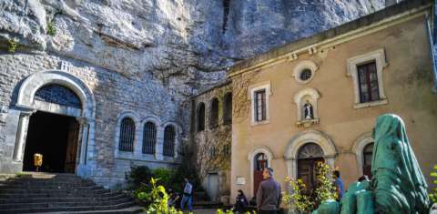 Entrée de la grotte