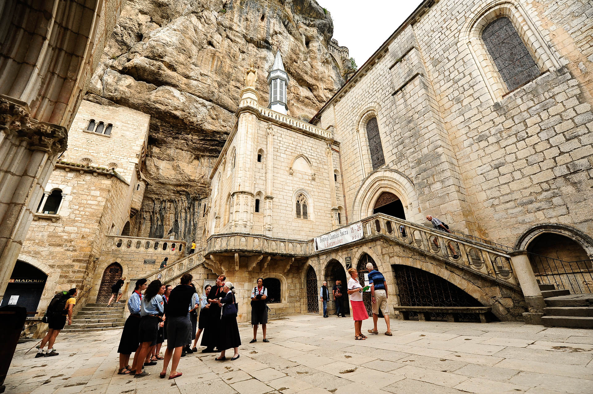 Le message du sanctuaire de Rocamadour Villes Sanctuaires en France