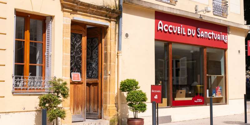 Accueil du sanctuaire