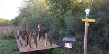 Le GR 300 et ses sculptures 