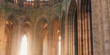 Messe à l'abbaye du Mont-Saint-Michel