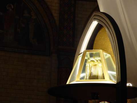 La sainte coiffe dans la cathédrale de Cahors