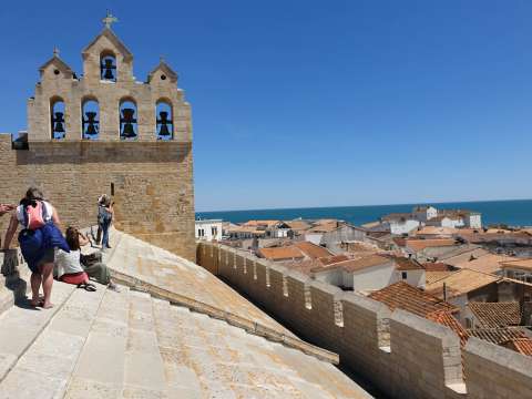 vue depuis le toit de l'église