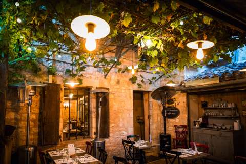 Dîner en terrasse 