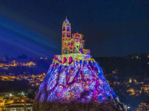 Puy de Lumières light show