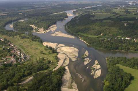 Nevers à proximité du Bec d'Allier