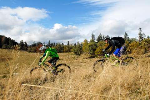 Mountain biking around Thierenbach